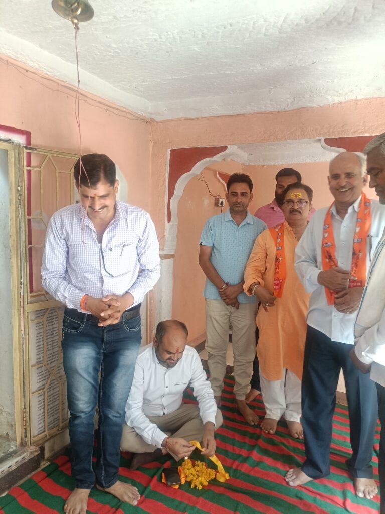 वाटर कूलर लोकार्पण