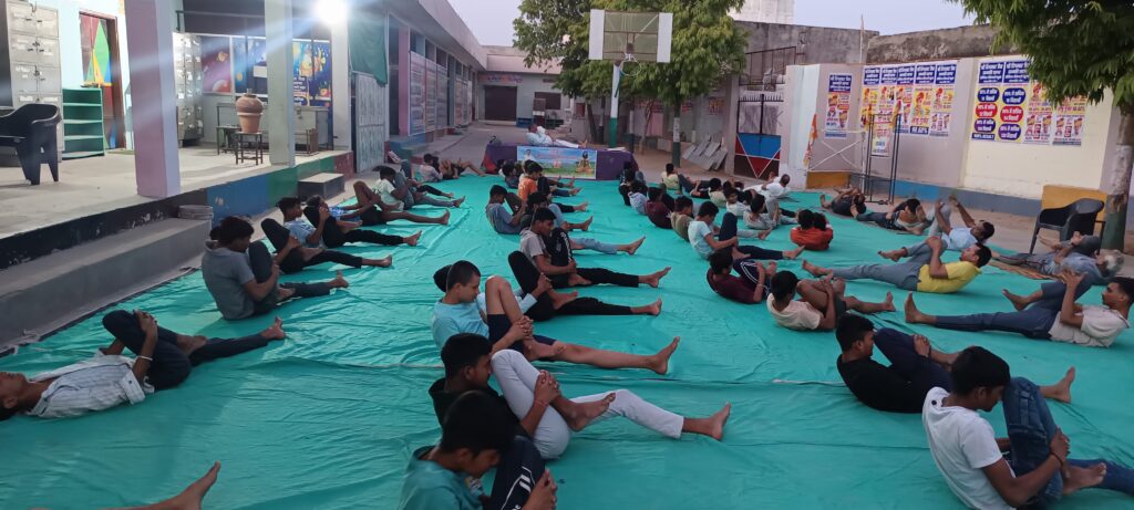योगाभ्यास सत्र त्रिदिवसीय