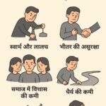 सत्य और असत्य के बीच संघर्ष