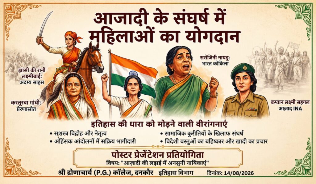 पोस्टर निर्माण प्रतियोगिता